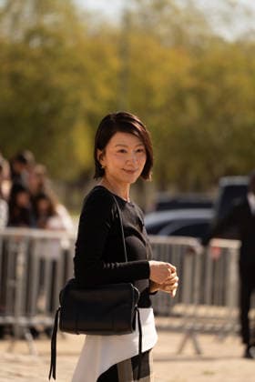 IPA89217901 - Paris, France, October 2, 2026. Guests arrive at the LOEWE Spring Summer 2027 show during Paris Fashion Week.  Copyright: xGINEVRAxFATARELLAx xx IPA89217901
