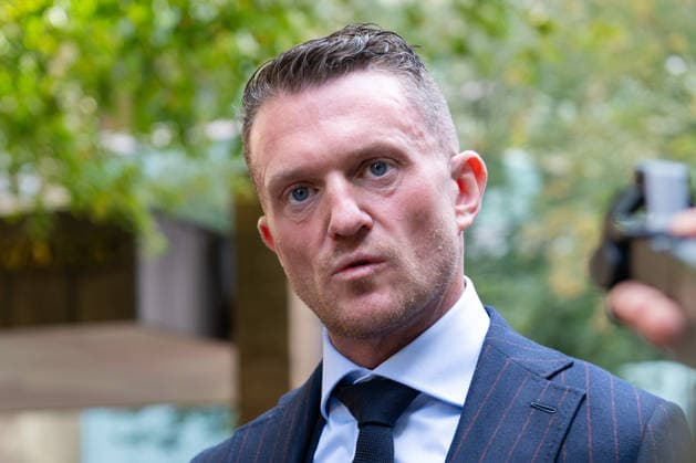 Tommy Robinson leaves Southwark Crown Court LONDON, UNITED KINGDOM - OCTOBER 2: Tommy Robinson, whose real name is Stephen Yaxley-Lennon, leaves Southwark Crown Court in London, Britain, October 2, 2026, after attending an application hearing ahead of his trial on two charges of harassment causing fear of violence against two MailOnline journalists. He has pleaded not guilty. Thomas Krych Anadolu London United Kingdom. Editorial use only. Please get in touch for any other usage.  Copyright: x2026xAnadoluxThomasxKrychx