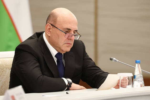BELARUS, MINSK - OCTOBER 2, 2026: Mikhail Mishustin, Russia s Prime Minister, attends an expanded meeting of the Eurasian Intergovernmental Council Minsk Belarus  - ZUMAt113 20261002_zaa_t113_258 Copyright: xDmitryxAstakhovx