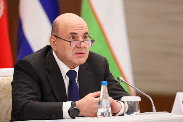 BELARUS, MINSK - OCTOBER 2, 2026: Mikhail Mishustin, Russia s Prime Minister, attends an expanded meeting of the Eurasian Intergovernmental Council Minsk Belarus  - ZUMAt113 20261002_zaa_t113_275 Copyright: xAlexanderxRyuminx