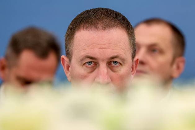 BELARUS, MINSK - OCTOBER 2, 2026: Alexander Turchin, Prime Minister of Belarus, attends an expanded meeting of the Eurasian Intergovernmental Council Minsk Belarus - ZUMAt113 20261002_zaa_t113_277 Copyright: xAlexanderxRyuminx