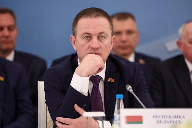 BELARUS, MINSK - OCTOBER 2, 2026: Alexander Turchin, Prime Minister of Belarus, attends an expanded meeting of the Eurasian Intergovernmental Council Minsk Belarus - ZUMAt113 20261002_zaa_t113_278 Copyright: xAlexanderxRyuminx