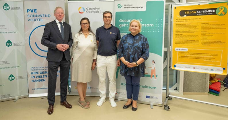 October 2, 2026 Press Conference on Health in Austria: Peter McDonald, Chairman of the Board of Directors, Austrian Health Insurance Fund; Brigitte Lagler, S