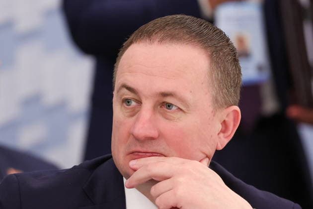 BELARUS, MINSK - OCTOBER 2, 2026: Alexander Turchin, Prime Minister of Belarus, attends an expanded meeting of the Eurasian Intergovernmental Council Minsk Belarus - ZUMAt113 20261002_zaa_t113_312 Copyright: xAlexanderxRyuminx