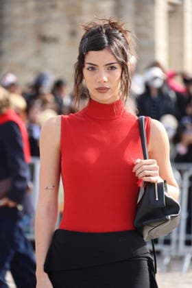 Sara Boustany arrives at the Loewe Women s Ready-to-Wear Spring Summer 2027 show during Paris Fashion Week (PFW) on the Esplanade Saint-Louis in Paris, France, on October 2, 2026. Denis Guignebourg, Bestimage. Arrivals at the Loewe Women’s Ready-to-Wear Spring Summer 2027 show as part of Paris Fashion Week on October 2, 2026, in Paris, France. Paris, France Copyright: xDenisxGuignebourgx xBestimagexDenisxGuignebourgx xBestimagex