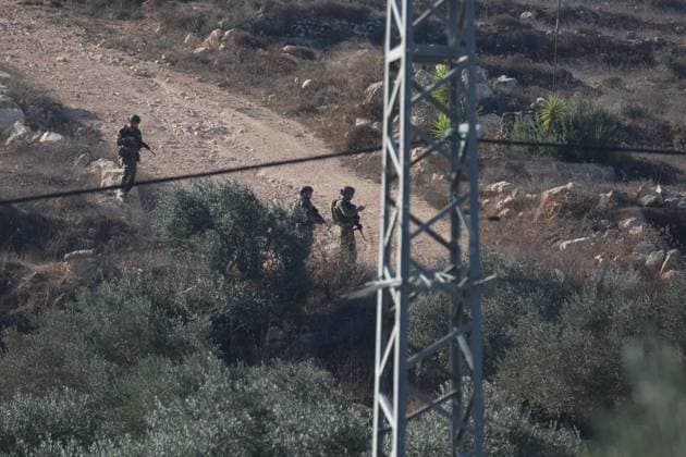 Israeli Settlers And Forces Attacked Palestinian Farmers During Olive Harvest In Beita BEITA, NABLUS, PALESTINE OCTOBER 2, 2026: Israeli settlers and Israeli forces attacked Palestinian farmers while they were picking olives in the Jabal Al-Arma area, east of Beita, south of Nablus. Settlers fired live ammunition toward the farmers, with no injuries reported. According to the Palestinian Red Crescent Society, Israeli forces also beat a 46-year-old Palestinian farmer during raids on olive farms in Beita. Witnesses told Anadolu that Israeli forces fired stun grenades and tear gas at farmers in the Jabal Al-Arma area, forcing them to leave. The olive harvest begins in early October and continues through the end of November, making it an im Copyright: x xSalmanxMohsenxAlkhatibx xJNAxPressx