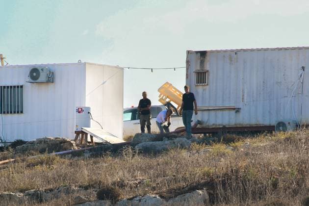 October 2, 2026, Nablus, Palestine, State of: BEITA, NABLUS, PALESTINE Ã¢â‚¬ OCTOBER 2, 2026: Israeli settlers and Israeli forces attacked Palestinian farmers while they were picking olives in the Jabal Al-Arma area, east of Beita, south of Nablus. Settlers fired live ammunition toward the farmers, with no injuries reported. According to the Palestinian Red Crescent Society, Israeli forces also beat a 46-year-old Palestinian farmer during raids on olive farms in Beita. Witnesses told Anadolu that Israeli forces fired stun grenades and tear gas at farmers in the Jabal Al-Arma area, forcing them to leave. The olive harvest begins in early October and continues through the end of November, making it an important agricultural and economic se - ZUMAq101 20261002_zna_q101_067 Copyright: xSalmanxMohsenxAlkhatibx