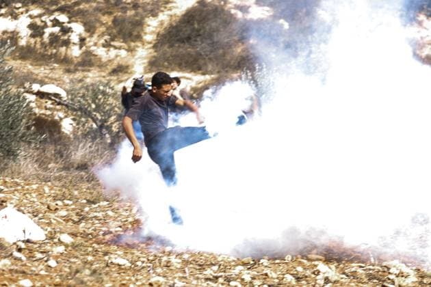 October 2, 2026, Nablus, Palestine, State of: BEITA, NABLUS, PALESTINE Ã¢â‚¬ OCTOBER 2, 2026: Israeli settlers and Israeli forces attacked Palestinian farmers while they were picking olives in the Jabal Al-Arma area, east of Beita, south of Nablus. Settlers fired live ammunition toward the farmers, with no injuries reported. According to the Palestinian Red Crescent Society, Israeli forces also beat a 46-year-old Palestinian farmer during raids on olive farms in Beita. Witnesses told Anadolu that Israeli forces fired stun grenades and tear gas at farmers in the Jabal Al-Arma area, forcing them to leave. The olive harvest begins in early October and continues through the end of November, making it an important agricultural and economic se - ZUMAq101 20261002_zna_q101_071 Copyright: xSalmanxMohsenxAlkhatibx