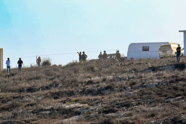 October 2, 2026, Nablus, Palestine, State of: BEITA, NABLUS, PALESTINE Ã¢â‚¬ OCTOBER 2, 2026: Israeli settlers and Israeli forces attacked Palestinian farmers while they were picking olives in the Jabal Al-Arma area, east of Beita, south of Nablus. Settlers fired live ammunition toward the farmers, with no injuries reported. According to the Palestinian Red Crescent Society, Israeli forces also beat a 46-year-old Palestinian farmer during raids on olive farms in Beita. Witnesses told Anadolu that Israeli forces fired stun grenades and tear gas at farmers in the Jabal Al-Arma area, forcing them to leave. The olive harvest begins in early October and continues through the end of November, making it an important agricultural and economic se - ZUMAq101 20261002_zna_q101_098 Copyright: xSalmanxMohsenxAlkhatibx