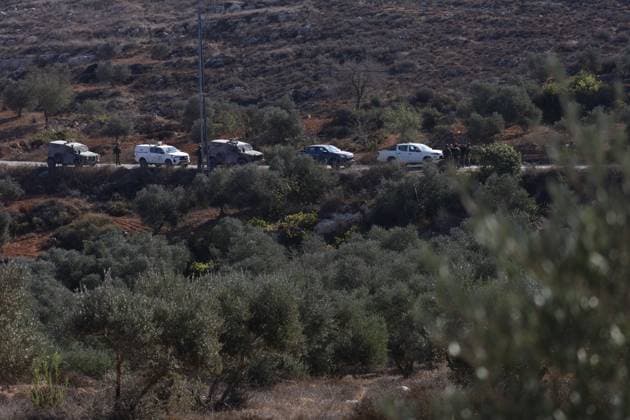 October 2, 2026, Nablus, Palestine, State of: BEITA, NABLUS, PALESTINE Ã¢â‚¬ OCTOBER 2, 2026: Israeli settlers and Israeli forces attacked Palestinian farmers while they were picking olives in the Jabal Al-Arma area, east of Beita, south of Nablus. Settlers fired live ammunition toward the farmers, with no injuries reported. According to the Palestinian Red Crescent Society, Israeli forces also beat a 46-year-old Palestinian farmer during raids on olive farms in Beita. Witnesses told Anadolu that Israeli forces fired stun grenades and tear gas at farmers in the Jabal Al-Arma area, forcing them to leave. The olive harvest begins in early October and continues through the end of November, making it an important agricultural and economic se - ZUMAq101 20261002_zna_q101_100 Copyright: xSalmanxMohsenxAlkhatibx