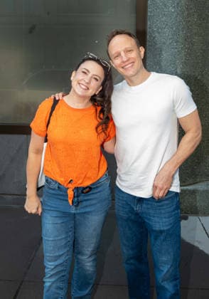 New York, NY- October 2: Ms. Rachel and Aron Accurso seen at ABC Studios on October 2, 2026. Credit: AdMedia USA - ZUMAa123 20261002_zaa_a123_014 Copyright: xCamaraxPorterx