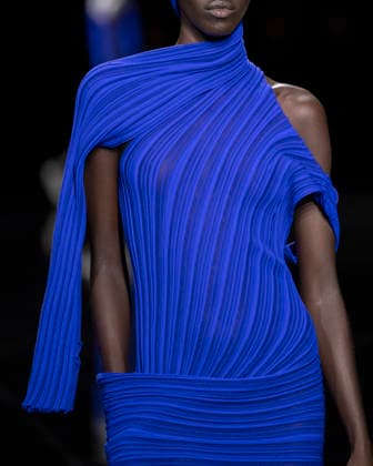 PFW - Issey Miyake Runway Models walks during Issey Miyake Women s Spring Summer 2027 collection fashion show as part of the Paris Fashion Week, in Paris on October 2, 2026. Photo by Eliot Blondet ABACAPRESS.COM Paris France France  Copyright: xBlondetxEliot ABACAx