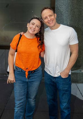 New York, NY- October 2: Ms. Rachel and Aron Accurso seen at ABC Studios on October 2, 2026. Credit: AdMedia USA - ZUMAa123 20261002_zaa_a123_032 Copyright: xCamaraxPorterx