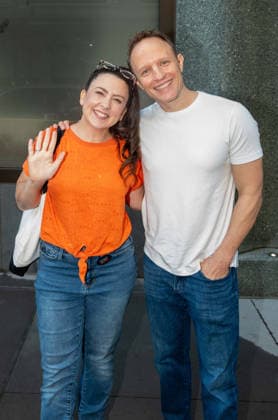 New York, NY- October 2: Ms. Rachel and Aron Accurso seen at ABC Studios on October 2, 2026. Credit: AdMedia USA - ZUMAa123 20261002_zaa_a123_035 Copyright: xCamaraxPorterx