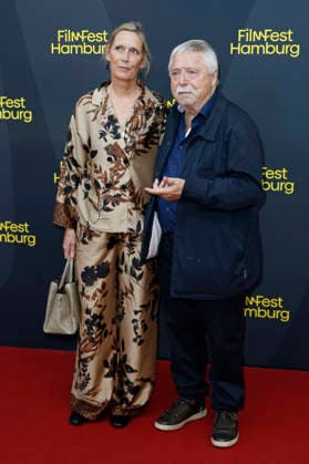 Wolf Biermann with his wife, Pamela Biermann, at the premiere of the documentary *Biermann* at the 34th Hamburg Film Festival 2026 at Cinemaxx Dammtor in Hamburg, October 2, 2026 Foto:xC.xTamckex xFuturexImagex biermann_6011