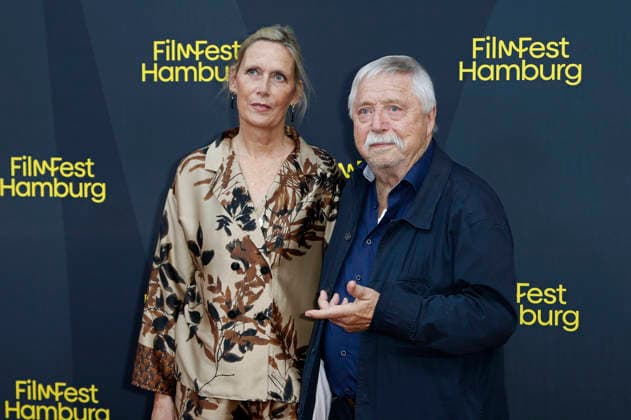 Wolf Biermann with his wife, Pamela Biermann, at the premiere of the documentary *Biermann* at the 34th Hamburg Film Festival 2026 at Cinemaxx Dammtor in Hamburg, October 2, 2026 Foto:xC.xTamckex xFuturexImagex biermann_6015