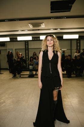 Adele Castillon in the front row at the Ottolinger Spring Summer 2027 Women’s Ready-to-Wear show during Paris Fashion Week (PFW) in Paris, France, on October 2, 2026 Sam Delpech Bestimage Adele Castillon at the Ottolinger show during Paris Fashion Week (PFW) in Paris, France, on October 2, 2026 Paris, France  Copyright: xSamxDelpechx xBestimagexSamxDelpechx xBestimagex