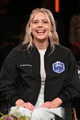 Michaela Benthaus during the taping of the RB talk show 3nach9 at Radio Bremen s Studio Bremen, October 2, 2026 Foto:xC.xNiehausx xFuturexImagex 3nach9_6009