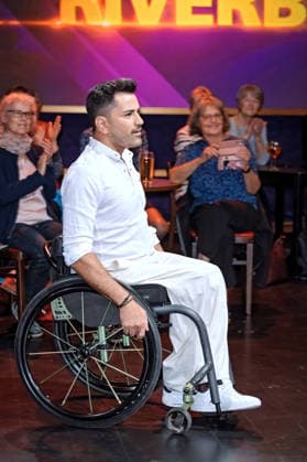 MDR Riverboat actor Tan Caglar during the taping of the MDR talk show Riverboat on October 2, 2026, at Mediacity Leipzig 20261002SFL0040