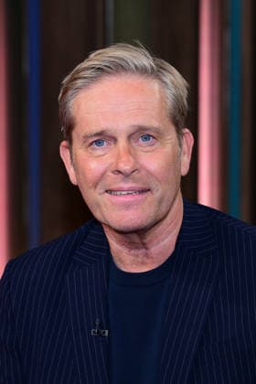 Hinnerk Baumgarten during the Das Rote Sofa TV show at the NDR Studios on October 2, 2026, in Hamburg, Germany. Andrea Wulf attends the Das Rote Sofa TV show in Hamburg, Germany.