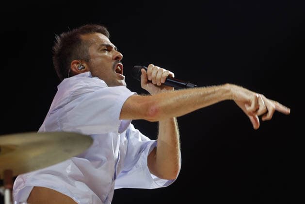 Vetusta Morla Concert in Barcelona The Madrid-based band Vetusta Morla during a performance at the Palau Sant Jordi on October 2, 2026, in Barcelona, Catalonia, Spain. The concert is part of their Gira de vuelta tour OCTOBER 2, 2026 CATALONIA BAND CONCERT VETUSTA Kike Rincó Barcelona Catalonia Barcelona Catalonia Spain  Copyright: xKikexRinconx 7816747