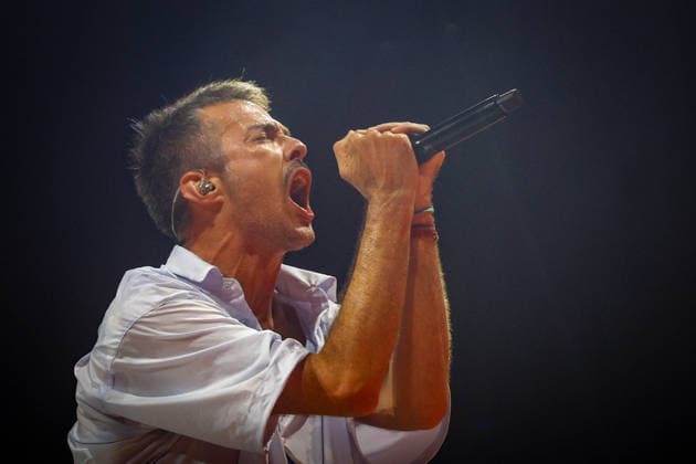 Vetusta Morla Concert in Barcelona The Madrid-based band Vetusta Morla during a performance at the Palau Sant Jordi on October 2, 2026, in Barcelona, Catalonia, Spain. The concert is part of their Gira de vuelta tour OCTOBER 2, 2026 CATALONIA BAND CONCERT VETUSTA Kike Rincó Barcelona Catalonia Barcelona Catalonia Spain  Copyright: xKikexRinconx 7816750