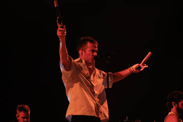 Vetusta Morla Concert in Barcelona The Madrid-based band Vetusta Morla during a performance at the Palau Sant Jordi on October 2, 2026, in Barcelona, Catalonia, Spain. The concert is part of their Gira de vuelta tour OCTOBER 2, 2026 CATALONIA BAND CONCERT VETUSTA Kike Rincó Barcelona Catalonia Barcelona Catalonia Spain  Copyright: xKikexRinconx 7816756