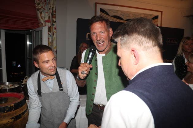 Ralf Moeller and Axel Kahn at the 2 Fine Time Business Club Oktoberfest at Käfer Stammhaus in Munich, October 2, 2026 Copyright: xAgenturxMatthiasxWehnertx xM.xGränzdörferx
