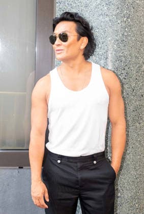 NEW YORK, NY- OCTOBER 2: Prabal Gurung seen at ABC Studios in in New York City on October 2, 2026. Credit: AdMedia USA - ZUMAa123 20261002_zaa_a123_010 Copyright: xCamaraxPorterx