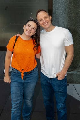 New York, NY- October 2: Ms. Rachel and Aron Accurso seen at ABC Studios on October 2, 2026. Credit: AdMedia USA - ZUMAa123 20261002_zaa_a123_017 Copyright: xCamaraxPorterx