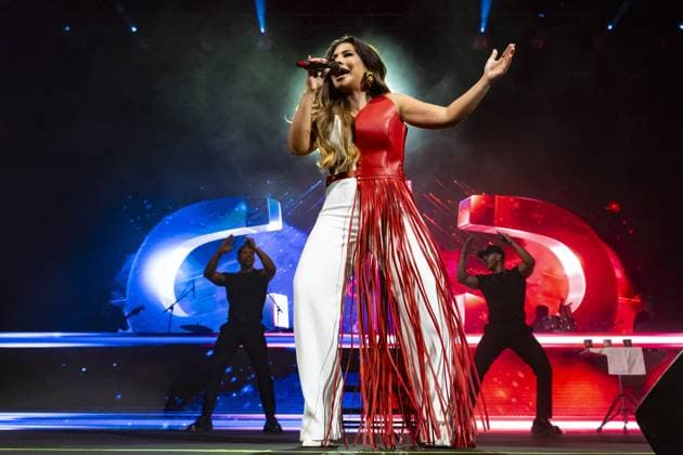 RECORD DATE NOT STATED Simone Mendes Best of Me Portugal Tour 2026 Lisbon (Portugal), October 2, 2026 - Simone Mendes Best of Me Tour Portugal 2026 - Brazilian singer Simone Mendes gave a show at Campo Pequeno, in Lisbon. Lisbon portugal Copyright: xJoaquimxGalantex