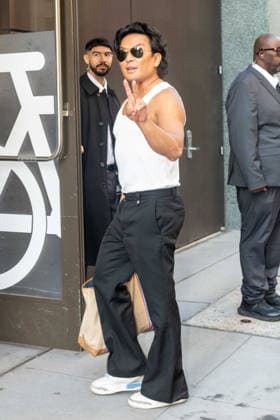 NEW YORK, NY- OCTOBER 2: Prabal Gurung seen at ABC Studios in in New York City on October 2, 2026. Credit: AdMedia USA - ZUMAa123 20261002_zaa_a123_006 Copyright: xCamaraxPorterx