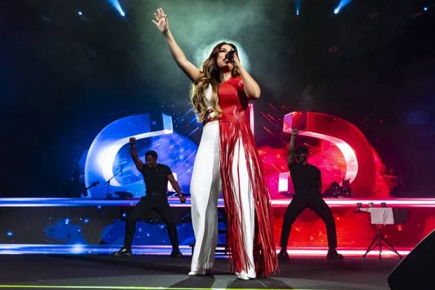 RECORD DATE NOT STATED Simone Mendes Best of Me Portugal Tour 2026 Lisbon (Portugal), October 2, 2026 - Simone Mendes Best of Me Tour Portugal 2026 - Brazilian singer Simone Mendes gave a show at Campo Pequeno, in Lisbon. Lisbon portugal Copyright: xJoaquimxGalantex