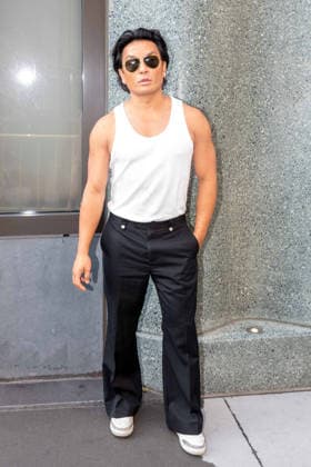 NEW YORK, NY- OCTOBER 2: Prabal Gurung seen at ABC Studios in in New York City on October 2, 2026. Credit: AdMedia USA - ZUMAa123 20261002_zaa_a123_007 Copyright: xCamaraxPorterx