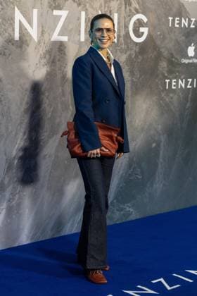 October 1, 2026, London, United Kingdom: Hayley Atwell attends the London Gala Screening of TENZING at Curzon Mayfair, London.Cast and Guests attend the red carpet for the London Gala Screening of TENZING at Curzon Mayfair London United Kingdom - ZUMAs197 20261001_aaa_s197_251 Copyright: xPhilxLewisx