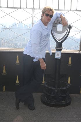 October 2, 2026, New York, New York, USA: Actorr SAM BRAUN visited The Empire State Building New York USA - ZUMAh16_ 20261002_zaf_h16_030 Copyright: xDanxHerrickx