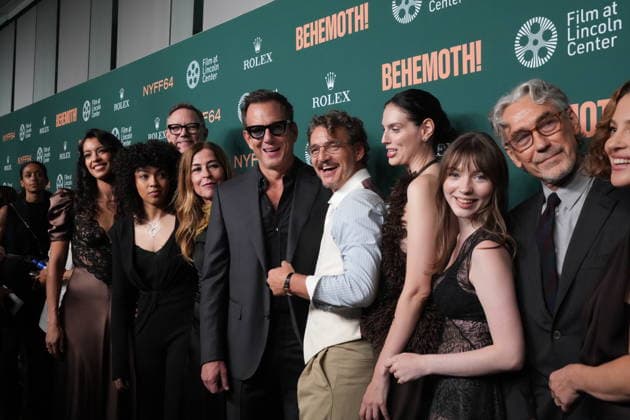 October 2, 2026, New York, Ny, USA: WILL ARNETT, PEDRO PASCAL, EVA VICTOR and cast memebers attend the Behemoth! Premiere At The 64th New York Film Festival at Film at Lincoln Center.Alice Tully Hall, Lincoln Center, NYC.October 2, 2026 . WILL ARNETT, PEDRO PASCAL, EVA VICTOR attend the Behemoth! Premiere At The 64th New York Film Festival at Film at Lincoln Center.Alice Tully Hall, Lincoln Center, NYC.October 2, 2026 . PEDRO PASCAL attends the Behemoth! Premiere At The 64th New York Film Festival at Film at Lincoln Center.Alice Tully Hall, Lincoln Center, NYC.October 2, 2026 . Behemoth! Premiere At The 64th New York Film Festival at Film at Lincoln Center.Alice Tully Hall, Lincoln Center, NYC.October 2, 2026 . New York USA  - ZUMAms4_ 20261002_faf_ms4_011 Copyright: xSoniaxMoskowitzxGordonx