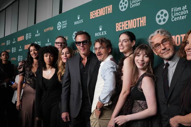 October 2, 2026, New York, Ny, USA: WILL ARNETT, PEDRO PASCAL, EVA VICTOR and cast memebers attend the Behemoth! Premiere At The 64th New York Film Festival at Film at Lincoln Center.Alice Tully Hall, Lincoln Center, NYC.October 2, 2026 . WILL ARNETT, PEDRO PASCAL, EVA VICTOR attend the Behemoth! Premiere At The 64th New York Film Festival at Film at Lincoln Center.Alice Tully Hall, Lincoln Center, NYC.October 2, 2026 . PEDRO PASCAL attends the Behemoth! Premiere At The 64th New York Film Festival at Film at Lincoln Center.Alice Tully Hall, Lincoln Center, NYC.October 2, 2026 . Behemoth! Premiere At The 64th New York Film Festival at Film at Lincoln Center.Alice Tully Hall, Lincoln Center, NYC.October 2, 2026 . New York USA  - ZUMAms4_ 20261002_faf_ms4_023 Copyright: xSoniaxMoskowitzxGordonx