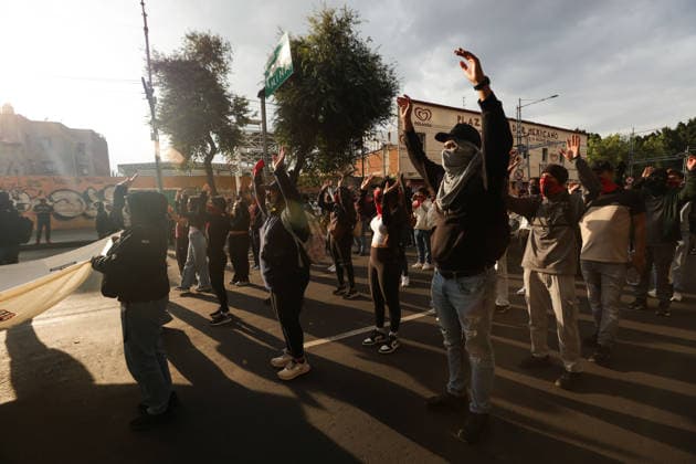October 2, 2026, Mexico City, Mexico: Students, social organizations and survivors took part in a march from Tlatelolco square to the Zocalo in Mexico City, marking the 58th anniversary of the October 2, 1968 student massacre. Demonstrators demanded justice, truth and guarantees of non-repetition. Mexico City Mexico - ZUMAl178 20261002_znp_l178_016 Copyright: xCristianxLeyvax