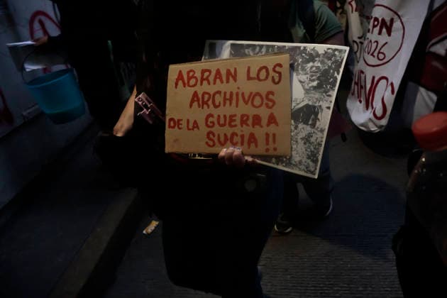 October 2, 2026, Mexico City, Cdmx, Mexico: Thousands of people carrying placards gathered at the Plaza de las Tres Culturas and the surrounding area to commemorate the 58th anniversary of the 1968 student massacre in Tlatelolco; they marched toward Mexico City s Zo³calo to hold a rally in memory of those who died during the 1968 student movement. Prior to this, hundreds of students arrived at the meeting point near the Tlatelolco Metro station, where a heavy police deployment from the Secretariat of Citizen Security (SSCCDMX) was already waiting for them; these hooded officers on motorcycles boxed the students in, both inside and outside the metro facilities, to prevent their peaceful movement, sparking conflict through abuses of authori - ZUMAp204 20261002_zip_p204_108 Copyright: xJosuexPerezx