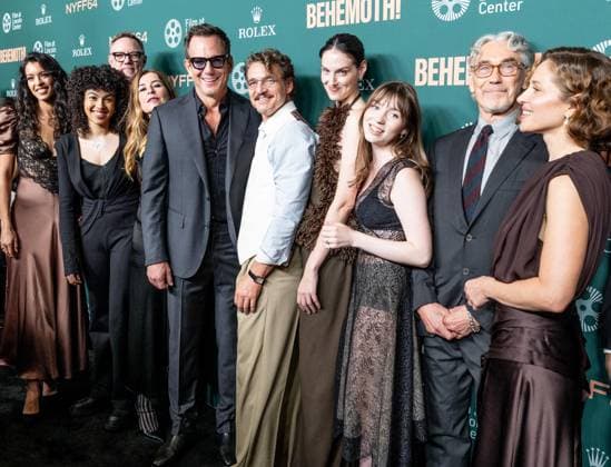 October 2, 2026, Bronx, New York, USA: Stephanie Sigman, Kaya Ralls, Sanne Wohlenberg, Will Arnett, Pedro Pascal, Eva Victor, Alexa Swinton, Tony Gilroy and Margarita Levieva attend screening of Behemoth at annual NYFF64 at Alice Tully Hall at Lincoln Center in New York, NY on October 2, 2026. Bronx USA  - ZUMAr339 20261002_znp_r339_071 Copyright: xLevxRadinx