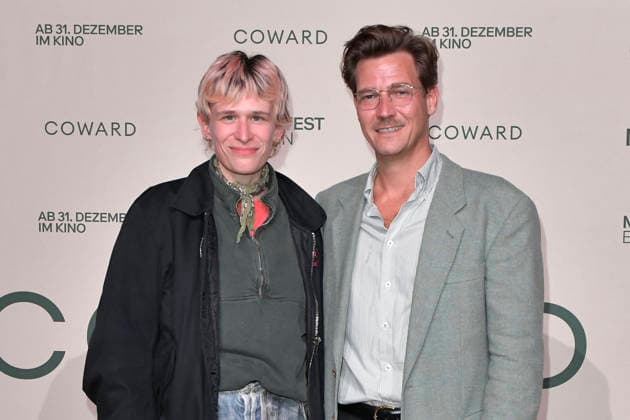 Alexandra Bondi de Antoni and Ulf Pape at the premiere of the feature film *Coward* at the silent green Kulturquartier in Berlin, October 2, 2026 Foto:xM.xBehrensx xFuturexImagex coward_6038