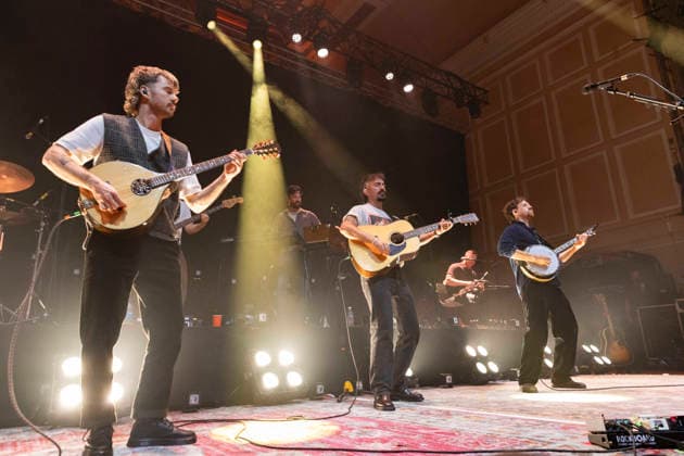 Amble, performs live, at O2 City Hall, Newcastle, UK, on 2 October 2026 Ross McNerney, Robbie Cunningham and Oisin McCaffrey of Amble, performs live, at O2 City Hall, Newcastle, UK, on 2 October 2026, Credit:David Wala Avalon Tyne and Wear, Newcastle Copyright: xDavidxWalax xAvalonx 1140177646