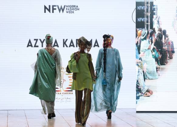 Nigeria Fashion Week in Abuja ABUJA, NIGERIA - OCTOBER 2: Models showcase contemporary creations on the runway during Nigeria Fashion Week 2026 at the conference hall in Abuja, Nigeria, on October 02, 2026. Emmanuel Osodi Anadolu Abuja Nigeria. Editorial use only. Please get in touch for any other usage.  Copyright: x2026xAnadoluxEmmanuelxOsodix