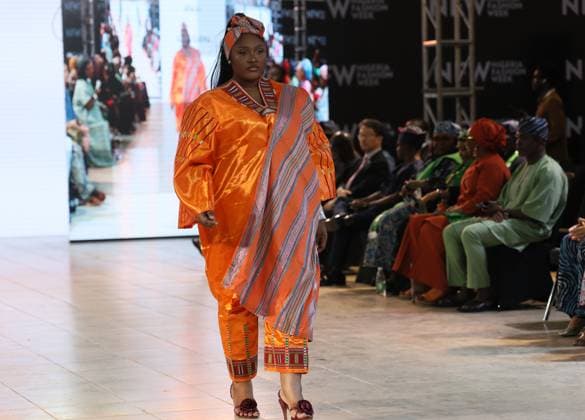 Nigeria Fashion Week in Abuja ABUJA, NIGERIA - OCTOBER 2: Models showcase contemporary creations on the runway during Nigeria Fashion Week 2026 at the conference hall in Abuja, Nigeria, on October 02, 2026. Emmanuel Osodi Anadolu Abuja Nigeria. Editorial use only. Please get in touch for any other usage.  Copyright: x2026xAnadoluxEmmanuelxOsodix