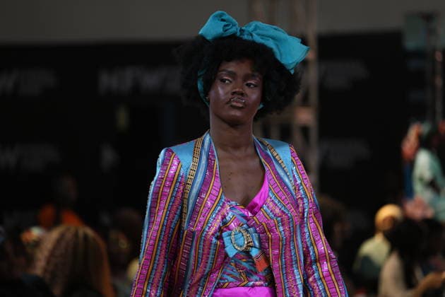 Nigeria Fashion Week in Abuja ABUJA, NIGERIA - OCTOBER 2: Models showcase contemporary creations on the runway during Nigeria Fashion Week 2026 at the conference hall in Abuja, Nigeria, on October 02, 2026. Emmanuel Osodi Anadolu Abuja Nigeria. Editorial use only. Please get in touch for any other usage.  Copyright: x2026xAnadoluxEmmanuelxOsodix
