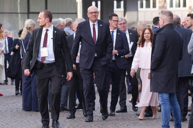German Unity Day Celebrations in Bremen: Andreas Bovenschulte, President of the Bundesrat and Mayor of Bremen, upon his arrival at the 2026 German Unity Day celebrations in Bremen, Bremen, October 3, 2026, Bremen, Germany