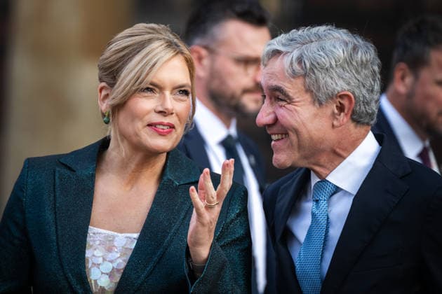 Celebrating German Unity Day in Bremen: Celebrations for German Unity Day 2026, Bremen, October 3, 2026, Bremen, Germany, October 3, 26. Celebrating German Unity Day in Bremen at the Market Square, City Hall on October 3, 2026, in Bremen, Germany. Photo by Axel Kaste: Julia Kloeckner, President of the Bundestag, Tag d. Dt. Einheit 3.10.26 LR-6961