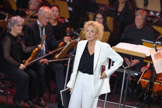 German Unity Day Ceremony in Bremen Actress Katja Riemann will host the event at the German Unity Day ceremony at the Glocke, Bremen, October 3, 2026, Bremen, Germany