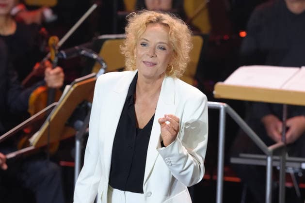 German Unity Day Ceremony in Bremen Actress Katja Riemann will host the event at the German Unity Day ceremony at the Glocke, Bremen, October 3, 2026, Bremen, Germany